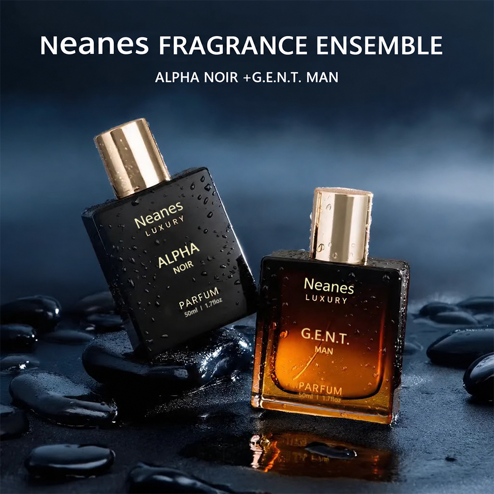 Men's Fragrance Set – 2-Piece Woody & Amber Cologne Duo