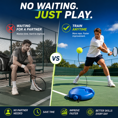 🎾 Your Personal Tennis Partner — Practice Anytime, Anywhere