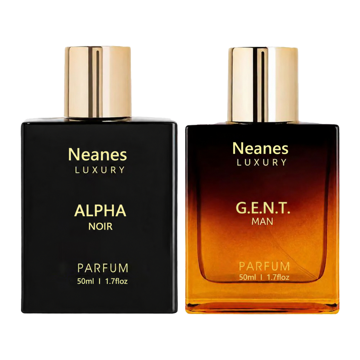 Men's Fragrance Set – 2-Piece Woody & Amber Cologne Duo