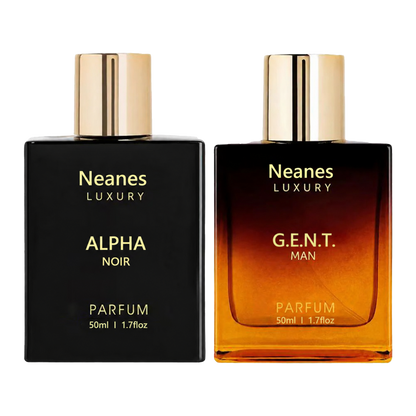 Men's Fragrance Set – 2-Piece Woody & Amber Cologne Duo