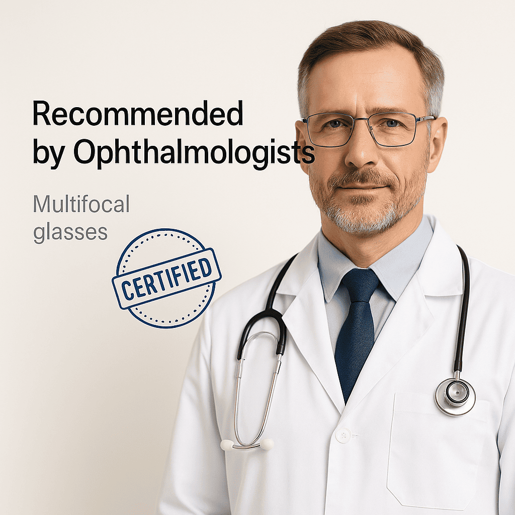 VisionSync Multifocal Glasses + Gift [Adaptive Technology]